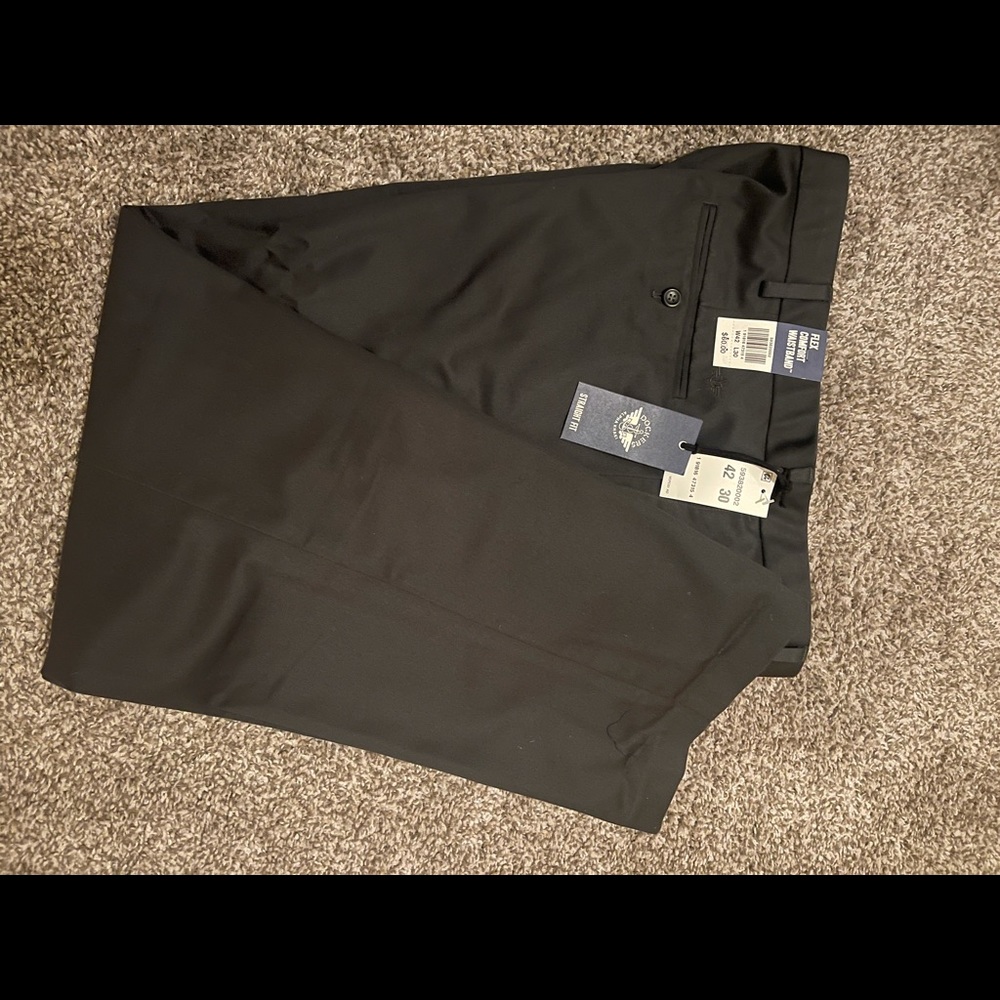 Gray Dockers W44 L30 with Flex Comfort Waistband